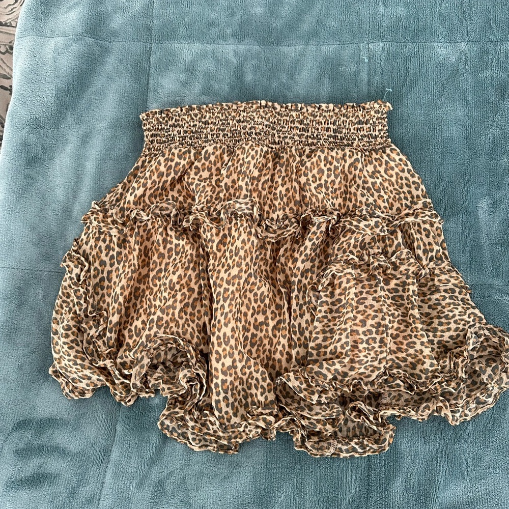 Urban Outfitters Cheetah Mini Skirt